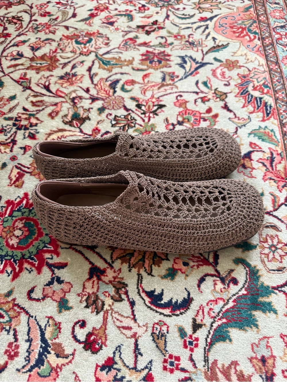 NEW Jeffrey Campbell Figure Eight Crochet Flats - Picture 6 of 7
